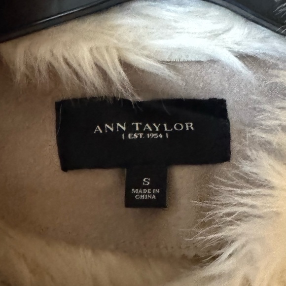 Ann Taylor Jacket with Fur - Picture 3 of 5